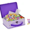 PLUS PLUS - VALISETTE JEU METAL PASTEL ET NEON - 600 PIECES