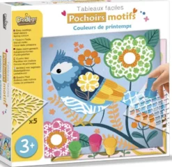 POCHOIRS MOTIFS - COULEURS DE PRINTEMPS