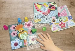 POCHOIRS MOTIFS - COULEURS DE PRINTEMPS