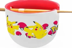 POKEMON - BOL A RAMEN AVEC BAGUETTES PIKACHU
