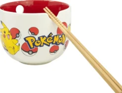 POKEMON - BOL A RAMEN AVEC BAGUETTES PIKACHU