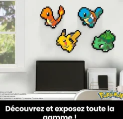 POKEMON - BULBIZARRE PIXEL ART 374 BRIQUES