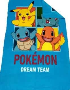 POKEMON BUNDLE COUSSIN 35x35+PLAID 100x140CM