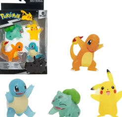 POKEMON - COFFRET DE 4 FIGURINES - 7 CM