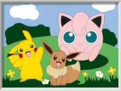 POKEMON -CREART KIDS18X24CMPORTRAIT DE GROUPE