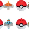 POKEMON- PACK TOUPIES AVEC LANCEUR DE TOUPIE POKE BALL