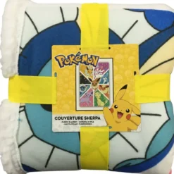 POKEMON PLAID SHERPA EVOLI EVOLUTIONS