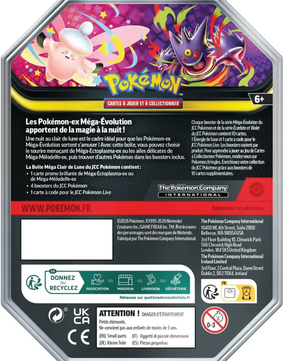 POKEMON - POKEBOX MEGA CLAIR DE LUNE - ECTOPLASMA