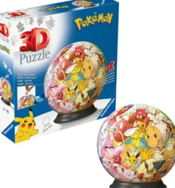 POKEMON -PUZZLE 3D BALL 72 PIECES