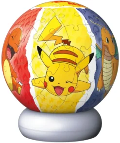 POKEMON - PUZZLE 3D BALL 72 PIECESILLUMINE