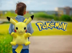POKEMON - SAC A DOS PELUCHE PIKACHU