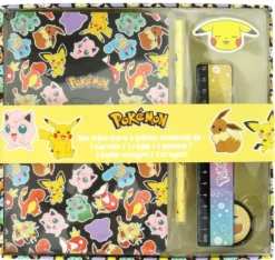 POKEMON - SET PAPETERIE DE 6 PIECES