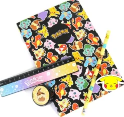 POKEMON - SET PAPETERIE DE 6 PIECES
