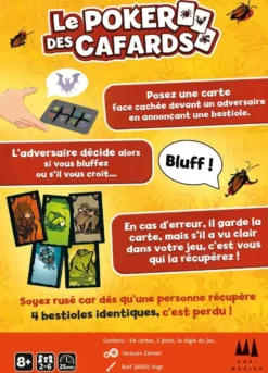 POKER DES CAFARDS