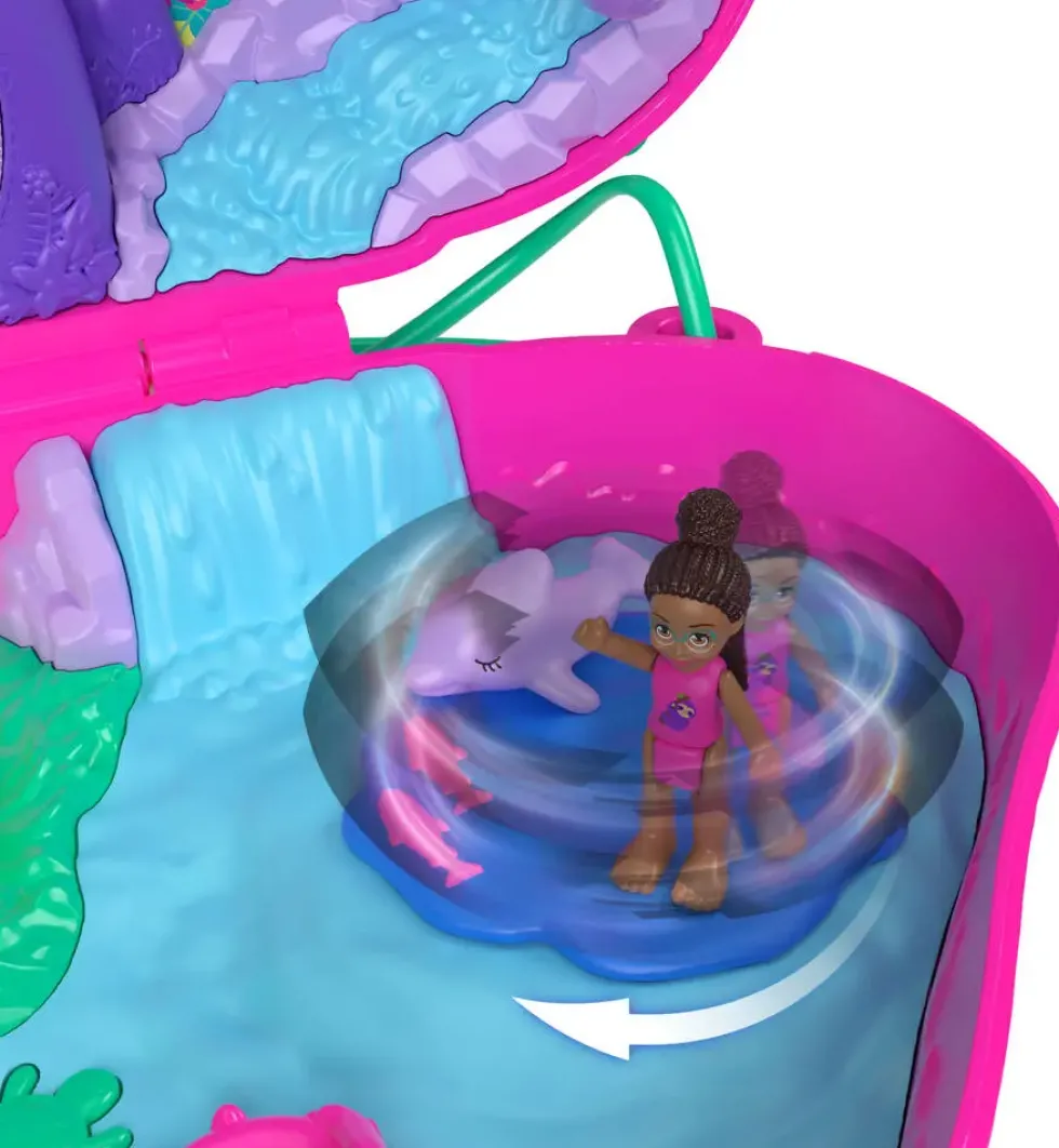 POLLY POCKET - COFFRET 2 EN 1 LA FAMILLE DES PARESSEUX