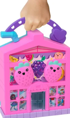POLLY POCKET - COFFRET LE MARCHE DE POLLYVILLE