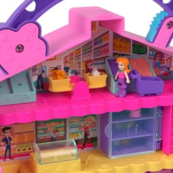 POLLY POCKET - COFFRET LE MARCHE DE POLLYVILLE