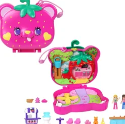 POLLY POCKET - COFFRET OURSON FRAISE