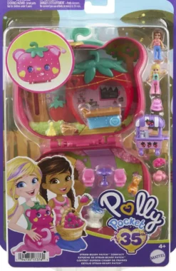 POLLY POCKET - COFFRET OURSON FRAISE