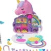POLLY POCKET - COFFRET SALON DE COIFFURE LICORNE ARC-EN-CIEL