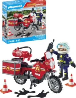 POMPIER ET MOTO - 71466