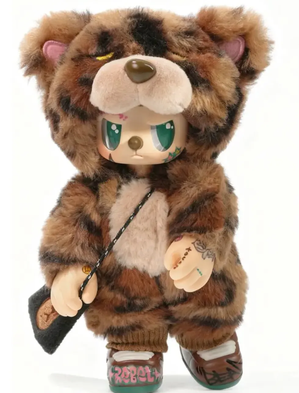 POP CUPPO - FIGURINE REBEL BEAR MOVEABLE BAG SERIES
