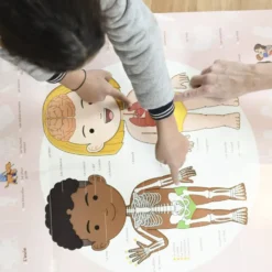 POPPIK DISCOVERY - POSTER A STICKER - LE CORPS HUMAIN