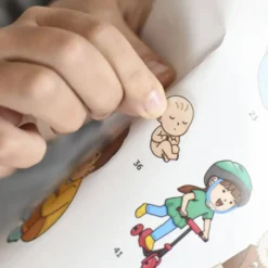 POPPIK DISCOVERY - POSTER A STICKER - LE CORPS HUMAIN