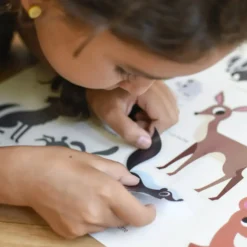 POPPIK DISCOVERY - POSTER A STICKER - LA FORET