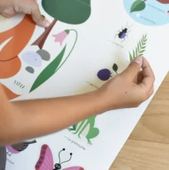 POPPIK DISCOVERY - POSTER A STICKER - LA FORET