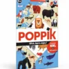 POPPIK DISCOVERY - POSTER A STICKER - LES ANIMAUX