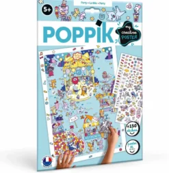 POPPIK - POSTER CREATIF A STICKER - LA FETE