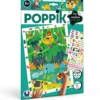 POPPIK - POSTER CREATIF A STICKER - LA JUNGLE