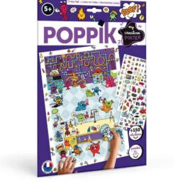 POPPIK - POSTER CREATIF A STICKER - LABO EN FOLIE