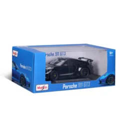 1/18 PORSCHE 911 GT3 - NOIRE AVEC BANDES