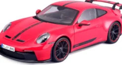 1/18 PORSCHE 911 GT3 - ROUGE AVEC BANDES - EME