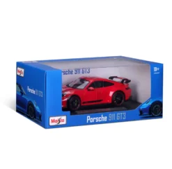1/18 PORSCHE 911 GT3 - ROUGE AVEC BANDES - EME