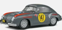 1/18 PORSCHE 356 PRE-A GREY RACING TRIBUTE #147 1954
