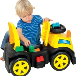 PORTEUR CAMION AVEC BLOCS