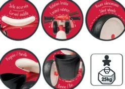 PORTEUR ROOKIE ROUGE