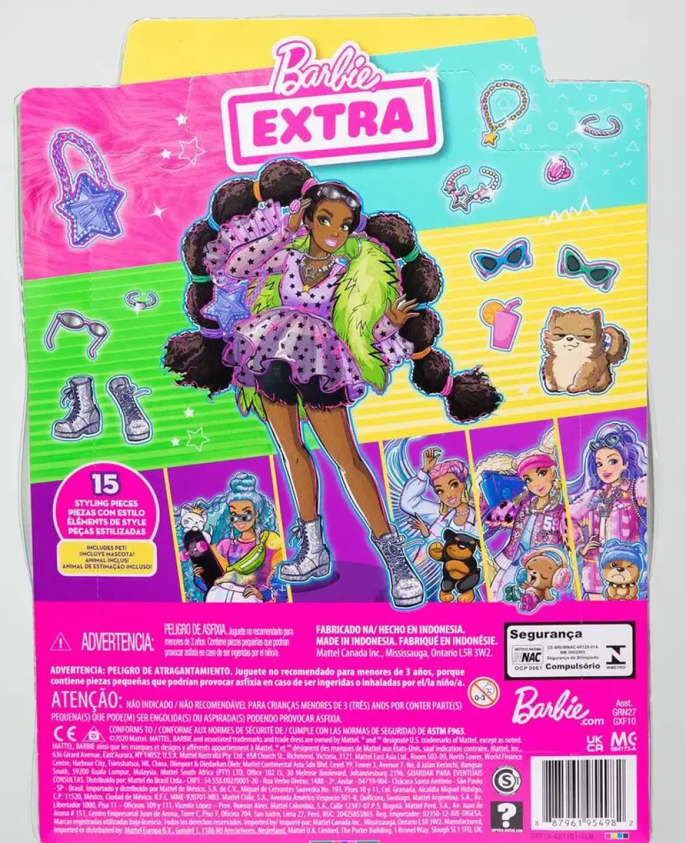 POUPEE BARBIE EXTRA ANIMAL SUPERSTAR