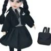 POUPEE GOTHIQUE ETUDIANTE 33 CM