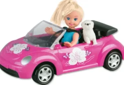 POUPEE LAURA ET SON CABRIOLET