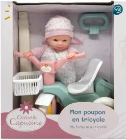 POUPON EN TRICYCLE