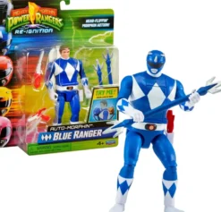 POWER RANGERS - FIGURINE ARTICULEE AUTO-MORPHIN DE 15 CM