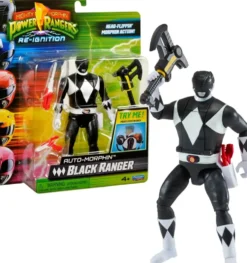 POWER RANGERS - FIGURINE ARTICULEE AUTO-MORPHIN DE 15 CM