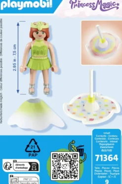 PRINCESSE ET TOUPIE ARC-EN-CIEL - 71364