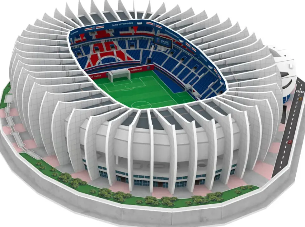 PSG - PUZZLE 3D -111 PIECES - STADE PARC DES PRINCES LED