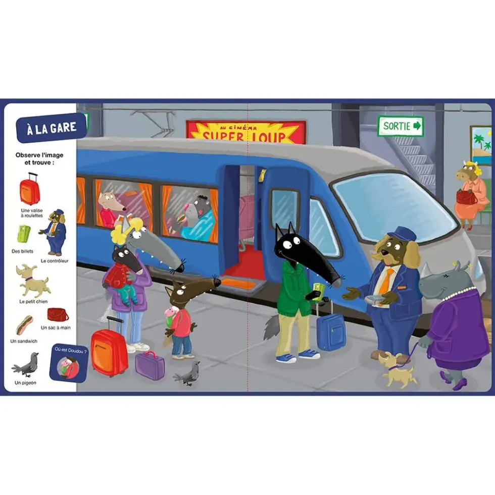 P'TIT LOUP - CHERCHE ET TROUVE VIVE LES VACANCES !
