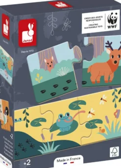 PUZZLE ANIMAUX LES EMPREINTES